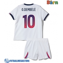 Fotballdrakt Barn Paris Saint-Germain Ousmane Dembele #10 Bortedraktsett 2026-27 Kortermet (+ Korte bukser)